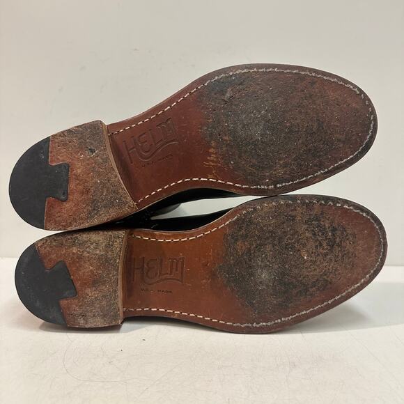 EXCELLENT Rancourt & Co. x Helm Pablo Boot Zipper Moto Made in Maine USA 9 D main image 9